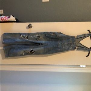 Denim Overalls